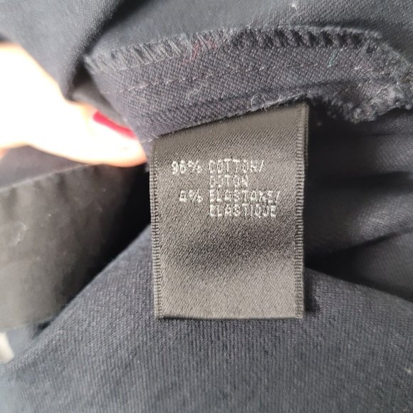 Lafayette 148 Women's Size 12 Black Straight Leg Side Zip‎ Closure Pants - Picture 6 of 6